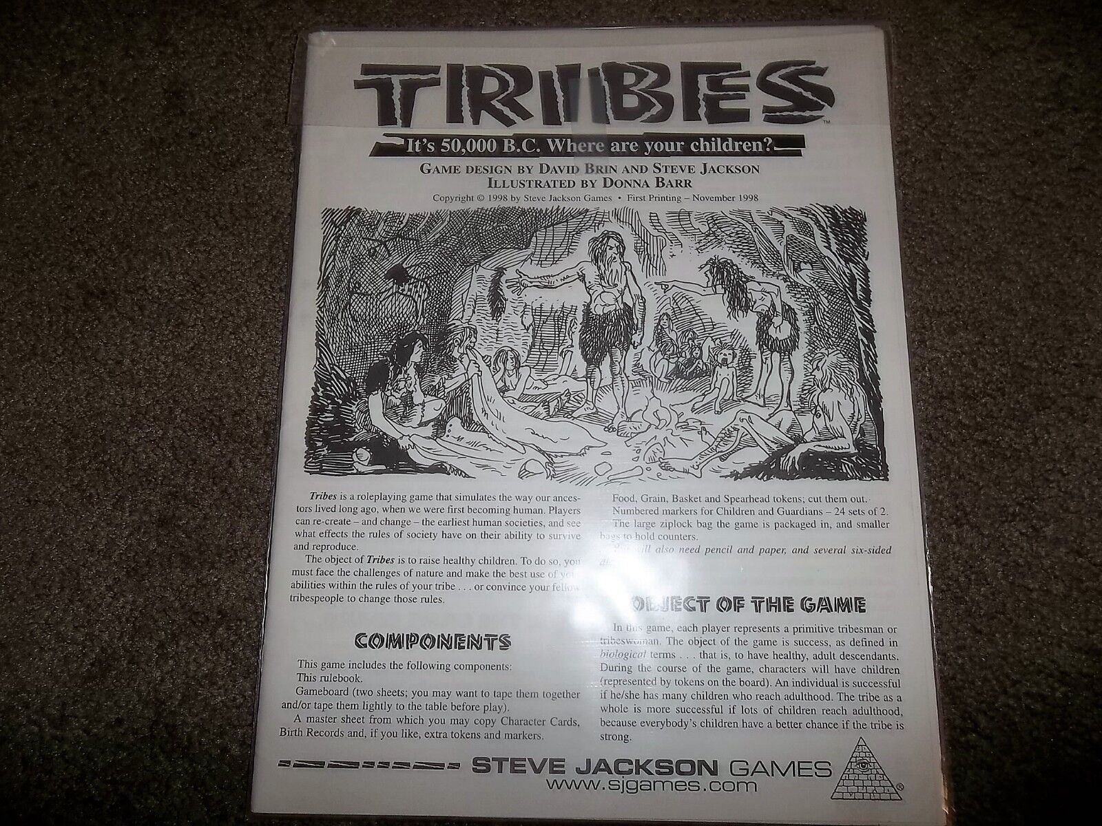 Steve Jackson Games Tribes