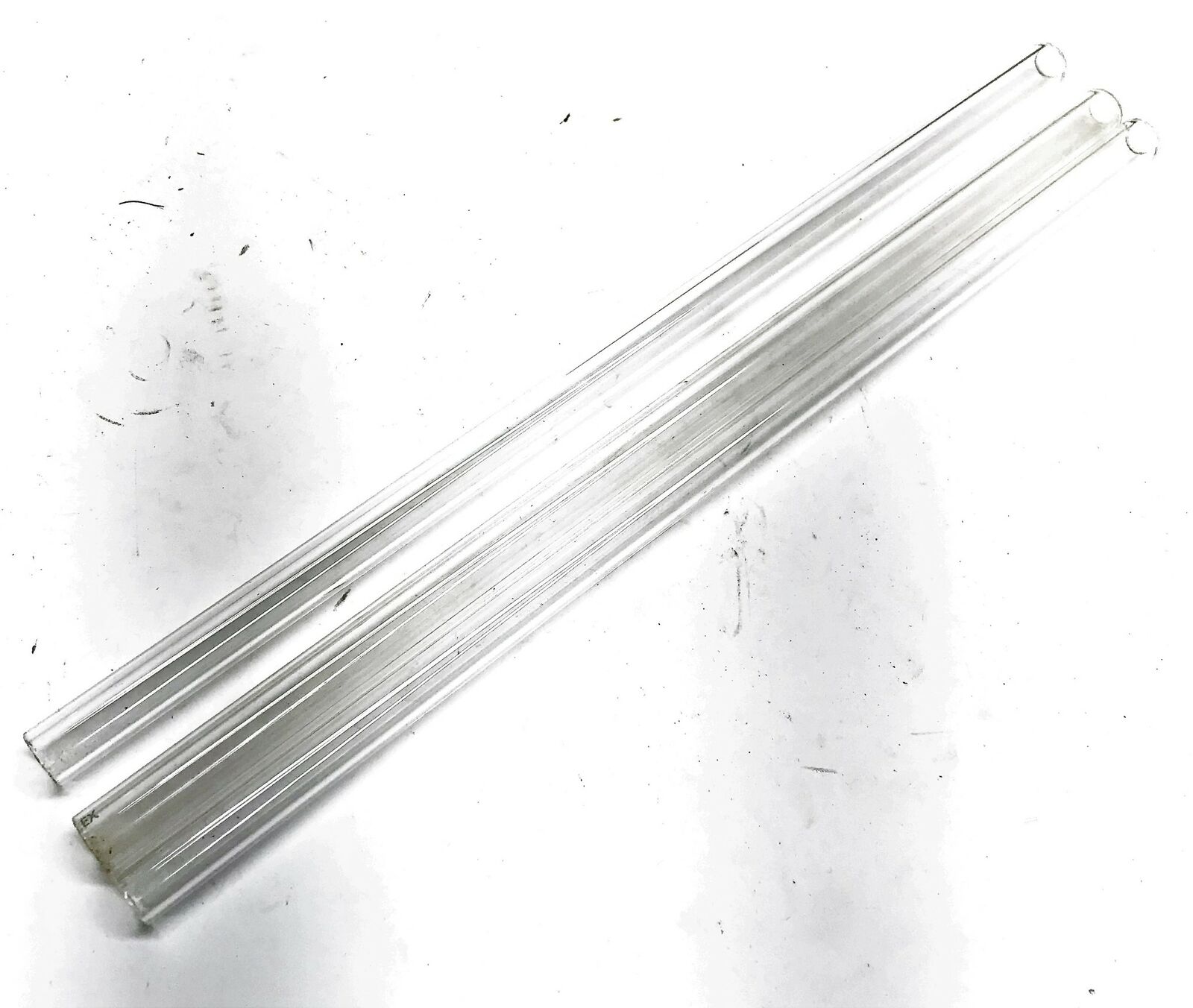 Pyrex 14-1/2" X 5/8" High Pressure Gauge Glass [lot Of 3] Nos