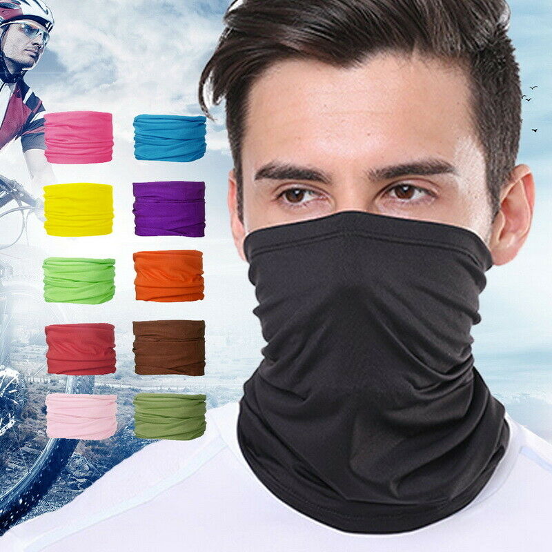 Cooling Neck Gaiter Face Cover Scarf Balaclava UV Protection Breathable Bandanas