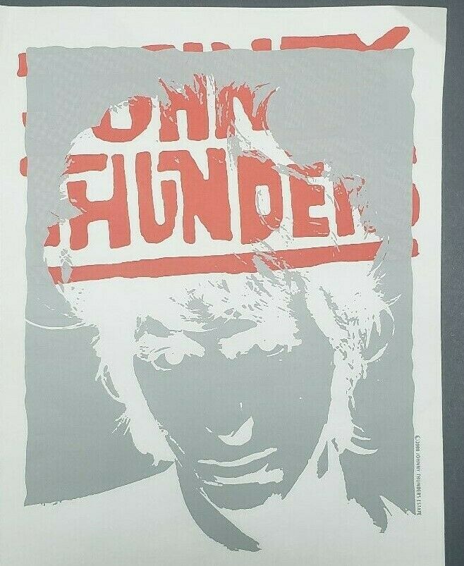 Johnny Thunders of the New York Dolls Logo Iron On Heat Transfer  10