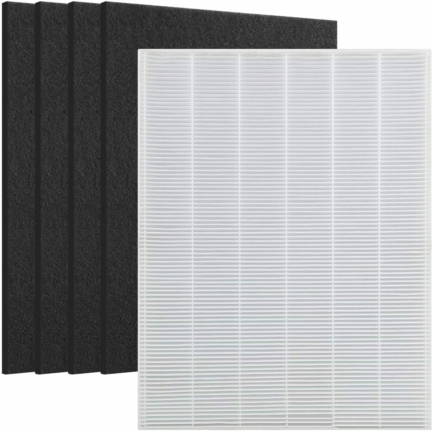 Replace For Winix 115115 Filter + 4 Carbon Filters Plasmawave Size 21 5300 5500