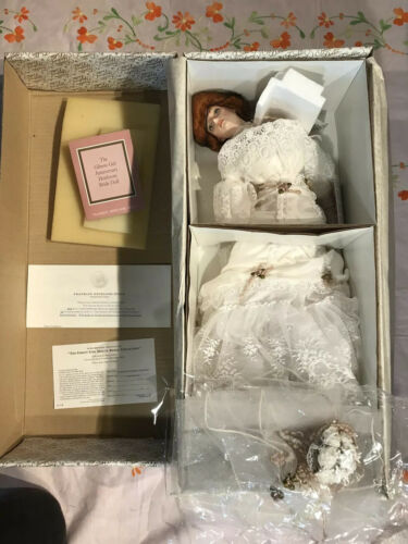 Franklin Heirloom Gibson Girl Anniversary Heirloom Bride Doll-limited Edition