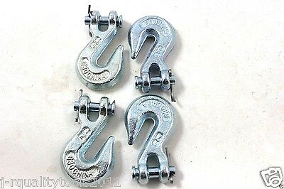 Replacement Chain Ends Clevis Grab Hook Logging Towing Equipment G30 1/4" Set