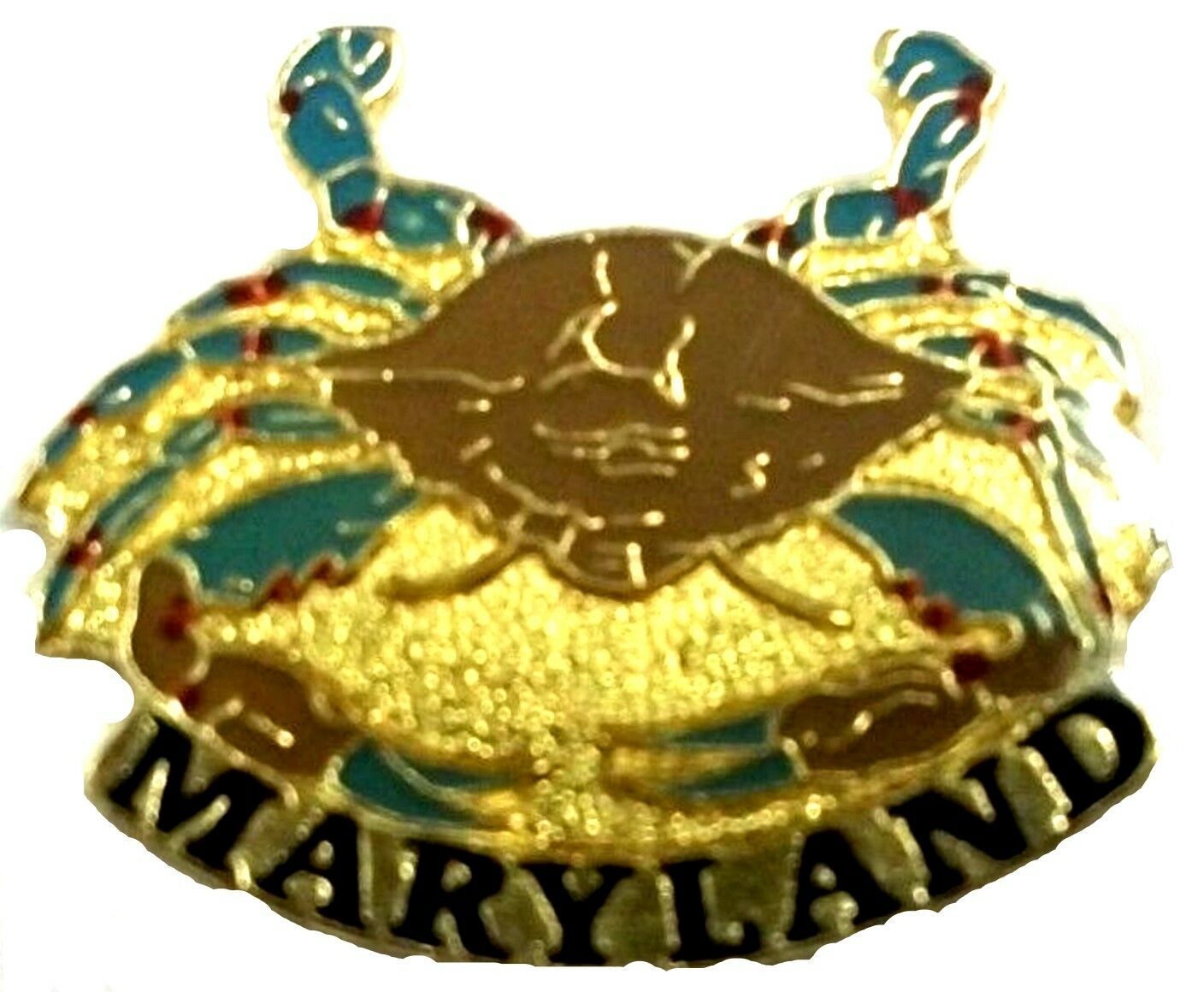 Maryland Blue Crab Hat Tac Or Lapel Pin