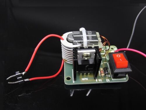15kv High Voltage Inverter Generator Spark Arc Ignition Coil Module Diy Kit 3.7v