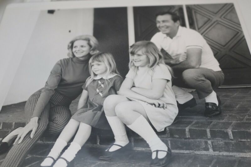 Vintage Photograph: Family Outside of The House